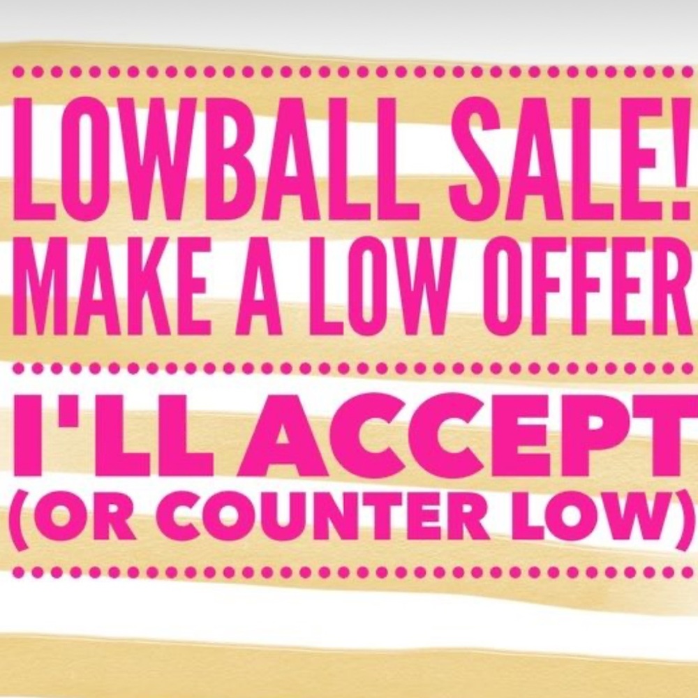 Lowball Sale Offer Poster